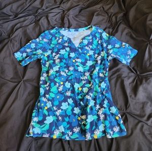 Croft & barrow floral tee